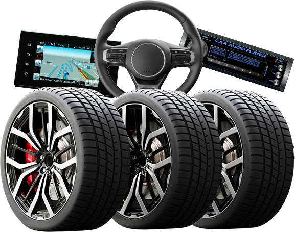 タイヤ、ホイール、カー―用品